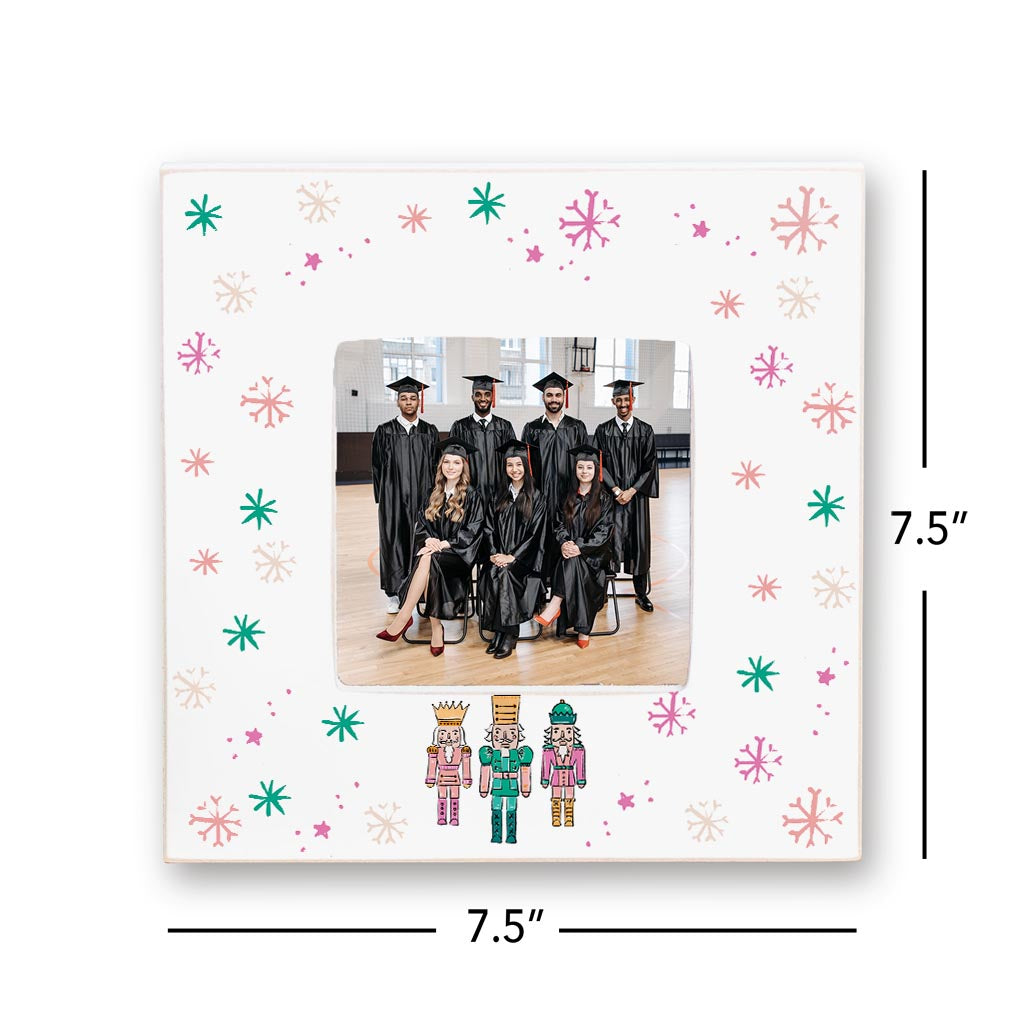 Confetti Nutcracker Square Picture Frame | Nutcracker Trio