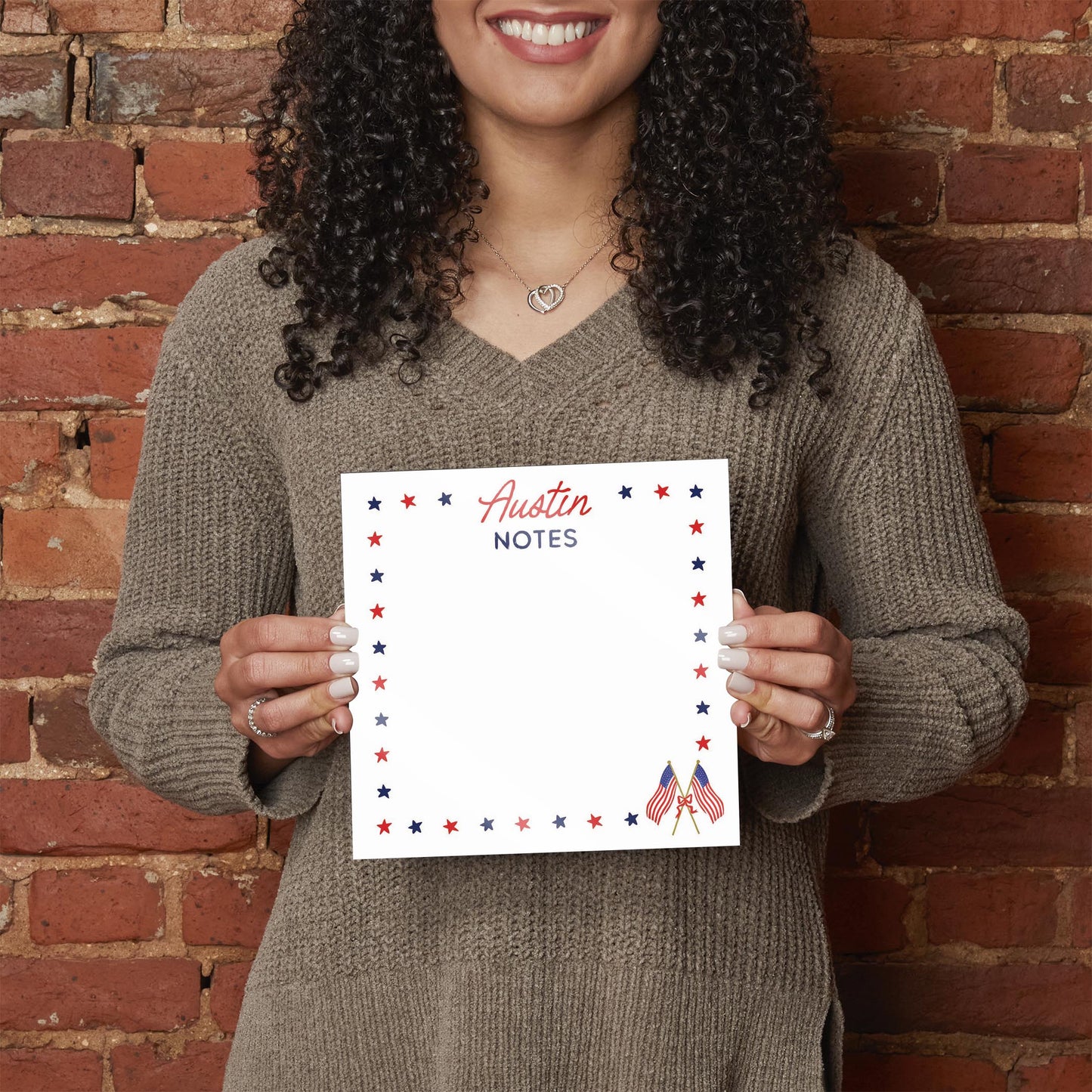 Love+Local 8x8 Dry Erase | American Summer Star