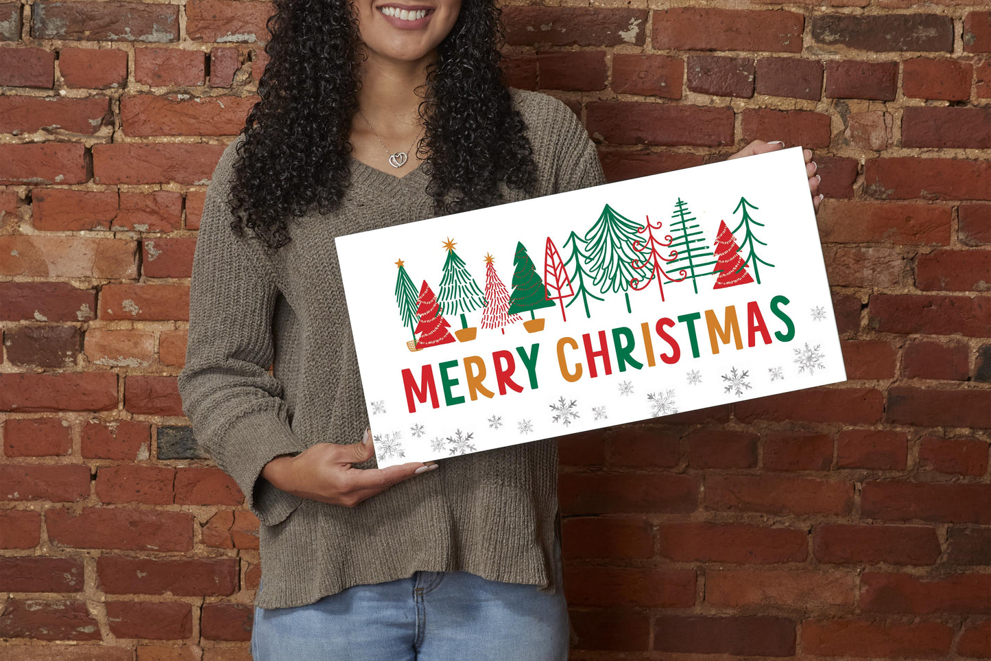 Fun Christmas Trees Merry Christmas