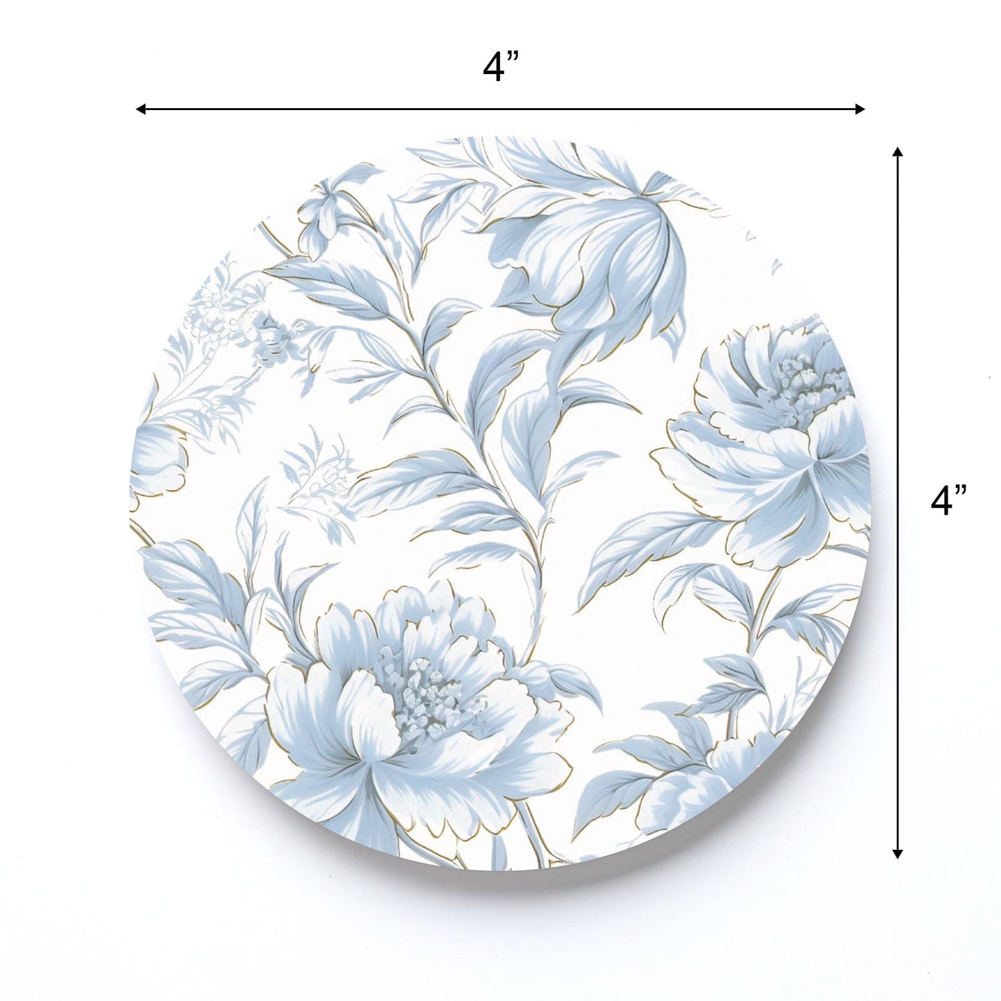 Chinoiserie Chic Wispy Floral Pattern