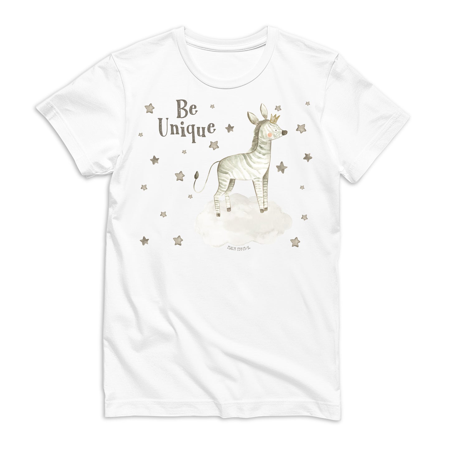 Youth T-Shirt Pre Pack Be Unique Zebra