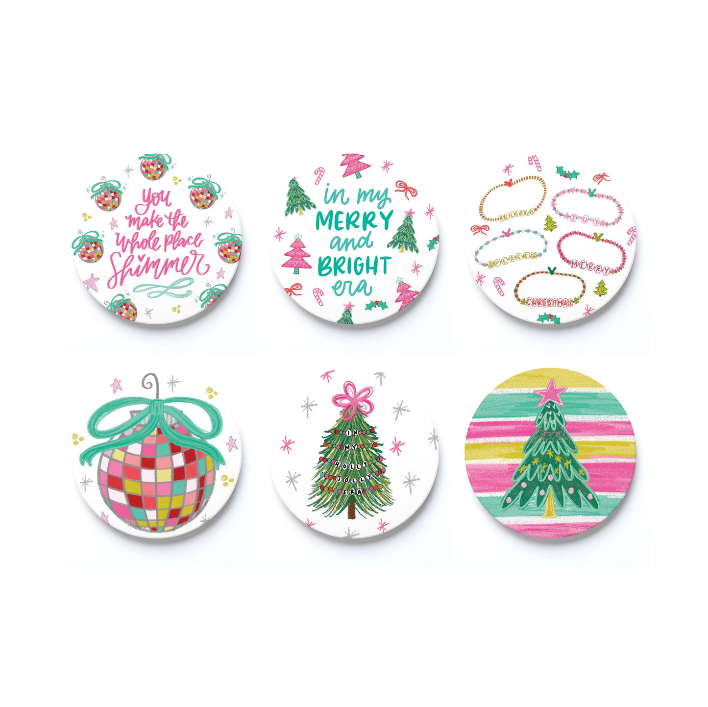 Circle Coaster 6-Style Pre Pack Christmas (Taylor's Version)