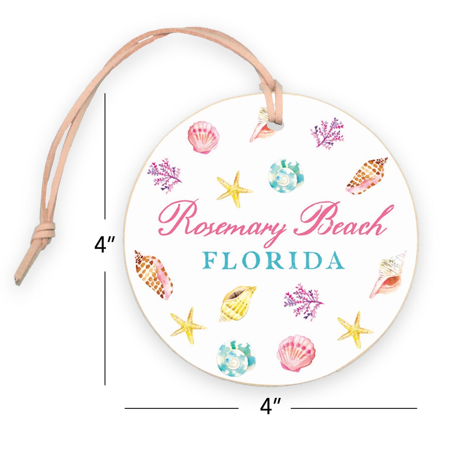 Love+Local 4in Ornament | Shells & Shoreline