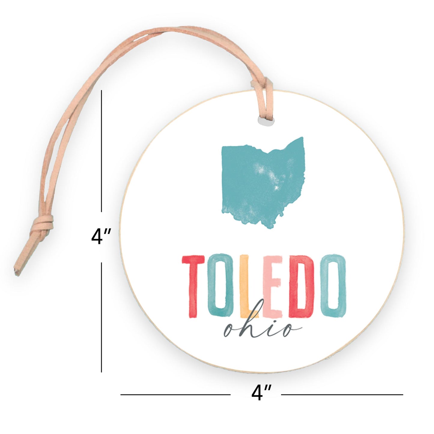 Watercolor City Toledo Ohio