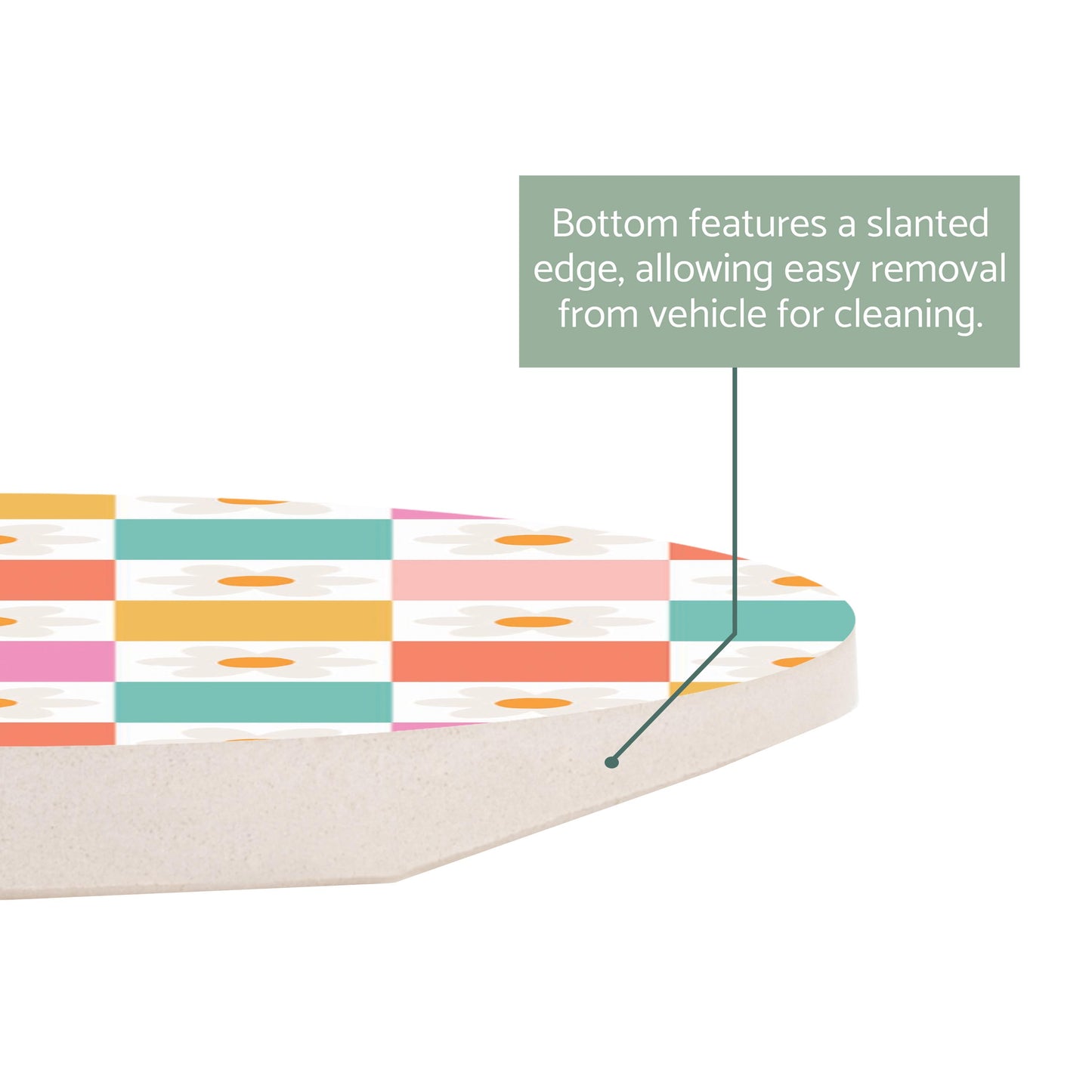 Floral Checker Pattern