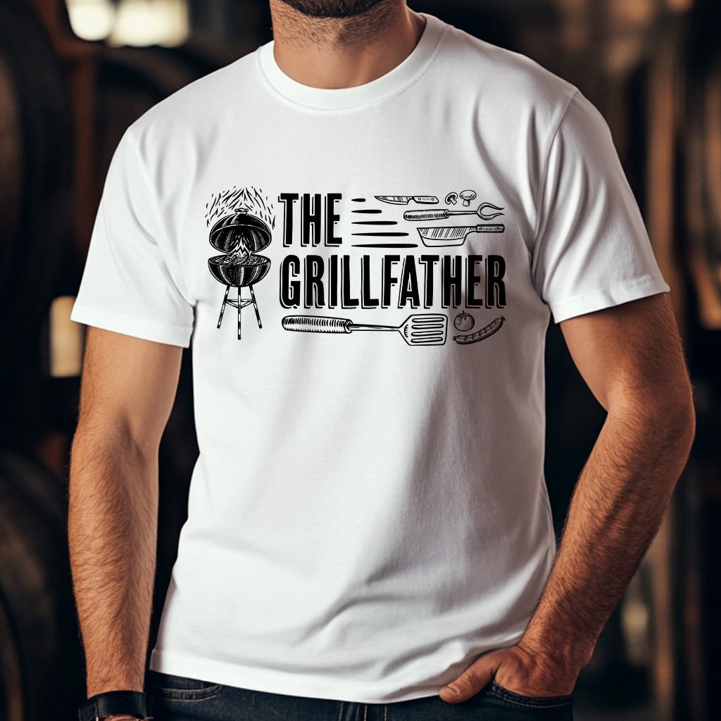 Bella Canvas T-Shirt White-The Grillfather