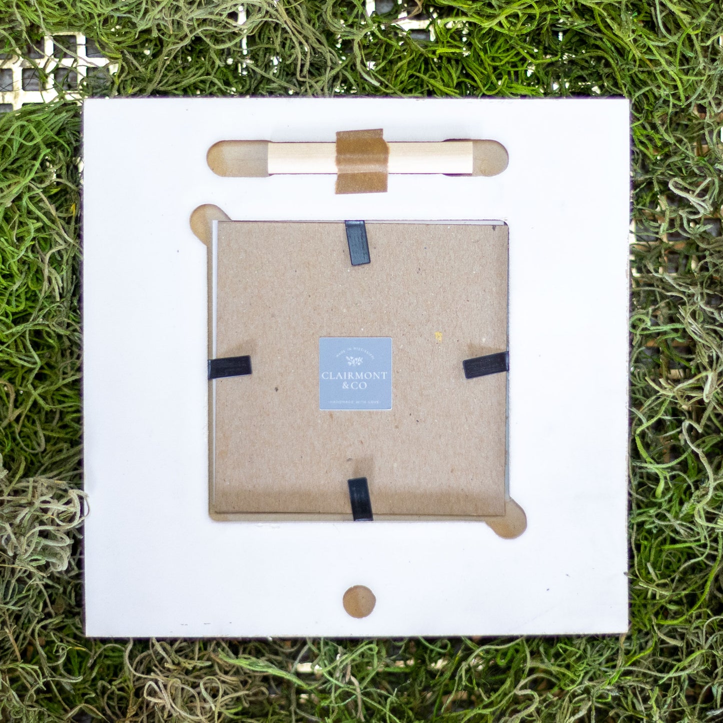 Ornament Gems Square Photo Frame