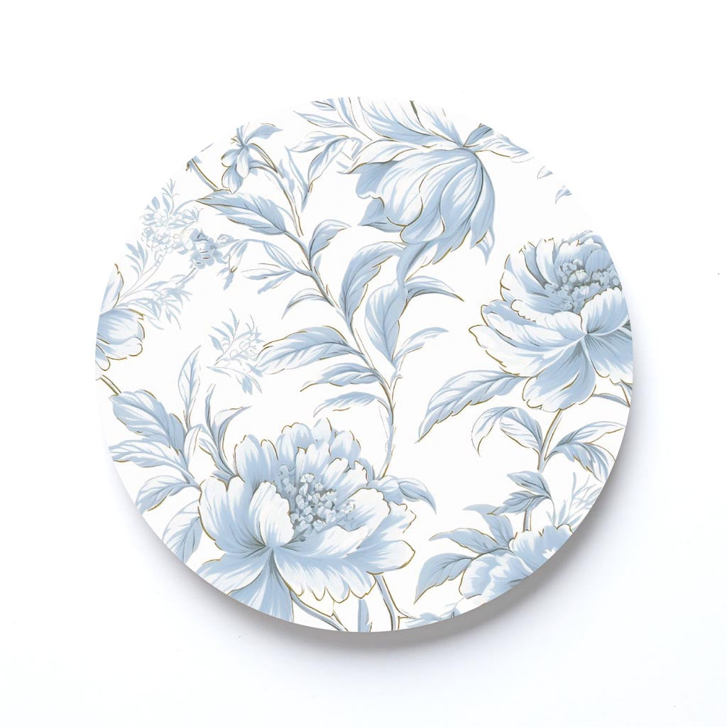 Chinoiserie Chic Wispy Floral Pattern