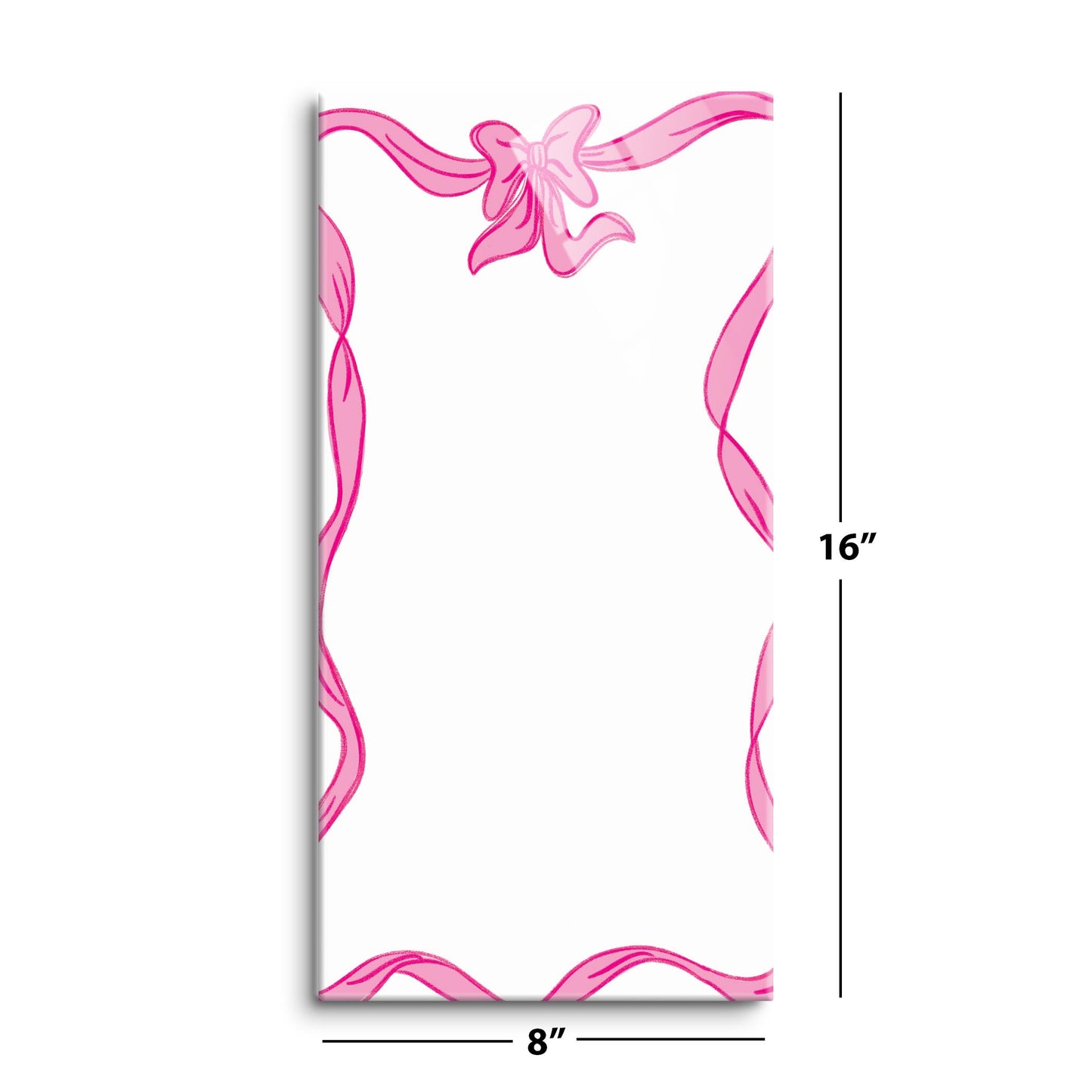 Preppy Bows8x16 Dry Erase | Preppy Bows