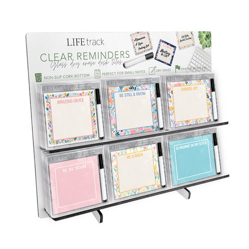 Clear Reminder Blank Display 6 Style