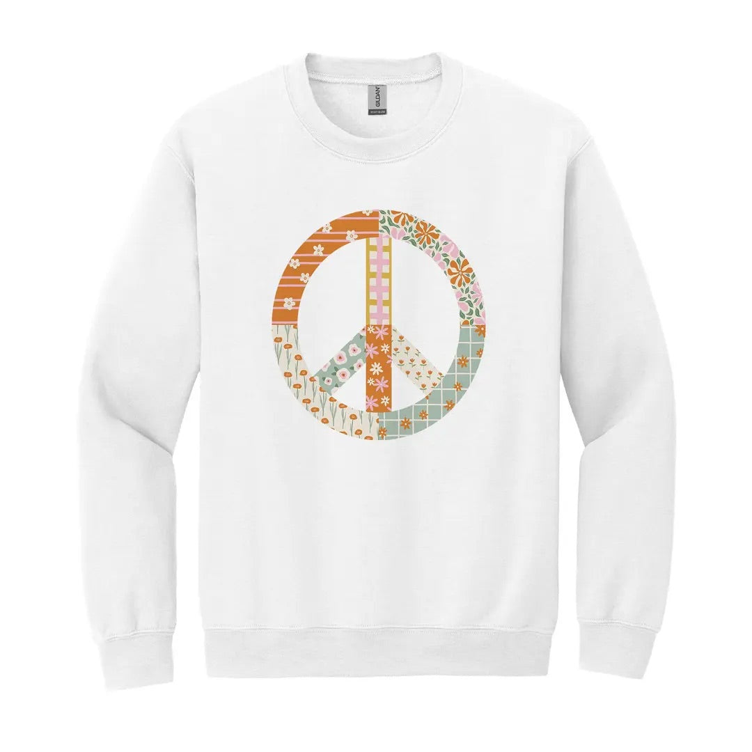 Sweatshirt Pre Pack Spring Peace Sign