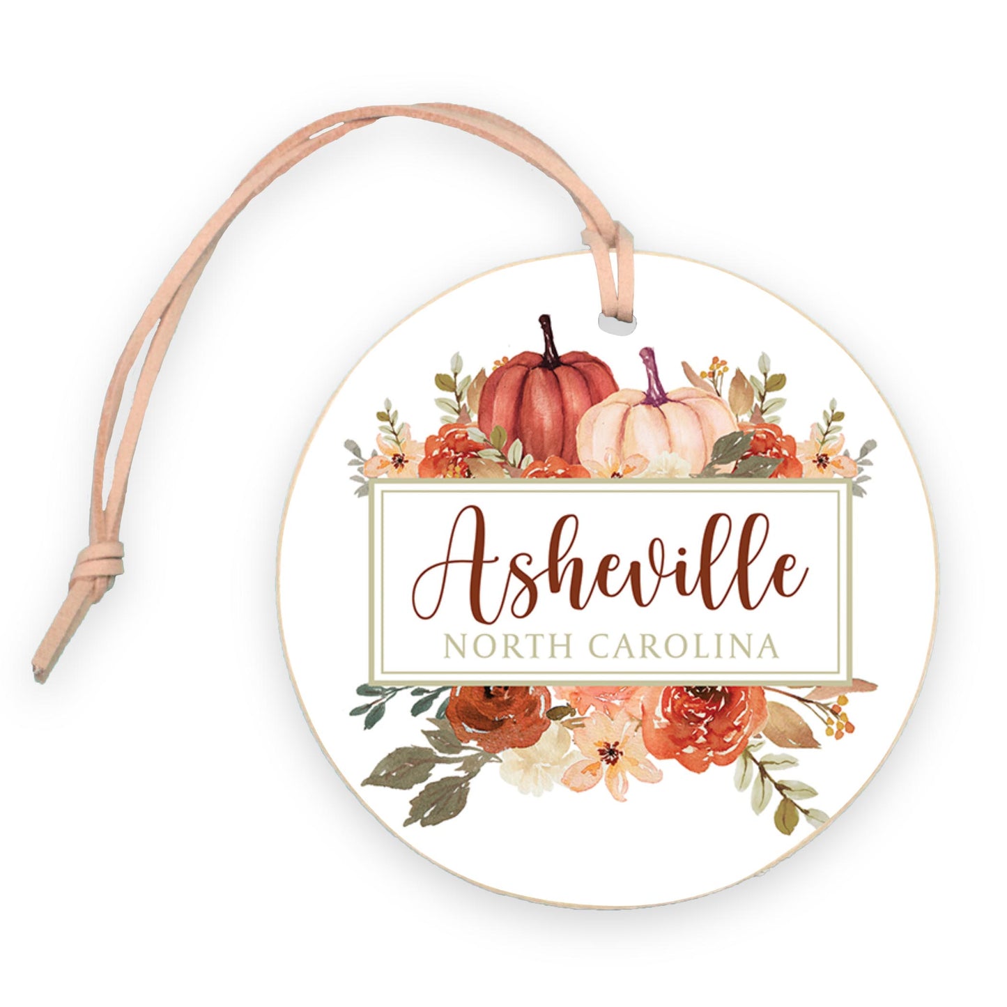 Love+Local 4in Round Ornament | Fall & Harvest Pumpkins
