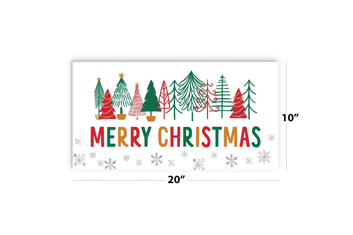 Fun Christmas Trees Merry Christmas