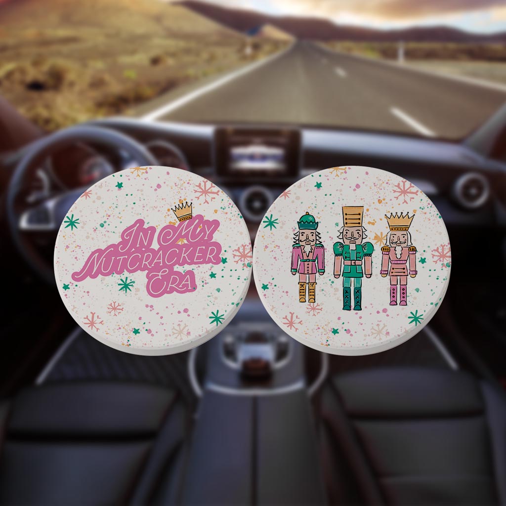 Confetti Nutcracker Car Coaster 2 Pack | In My Nutcracker Era