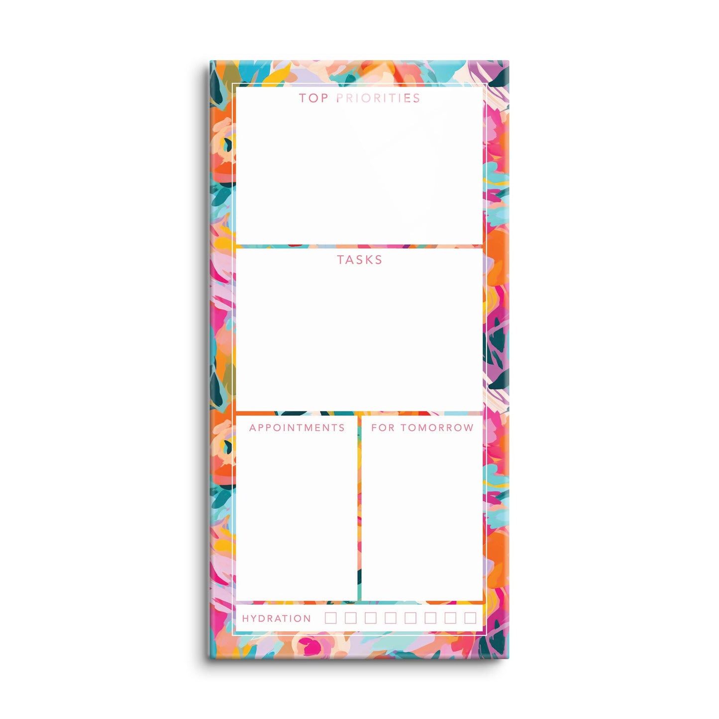 Abstract Florals Top Priorities & Tasks