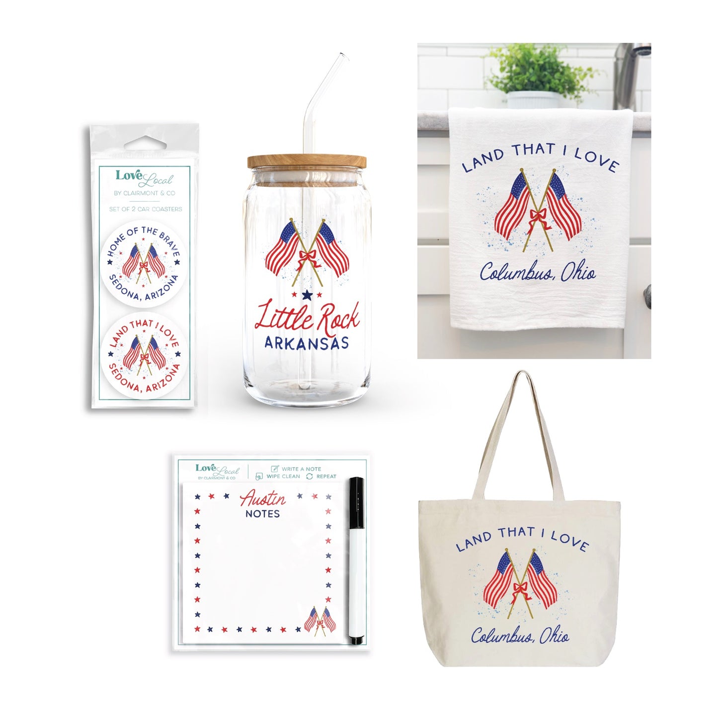 Love+Local Pre-Pack - American Summer Land that I Love Products