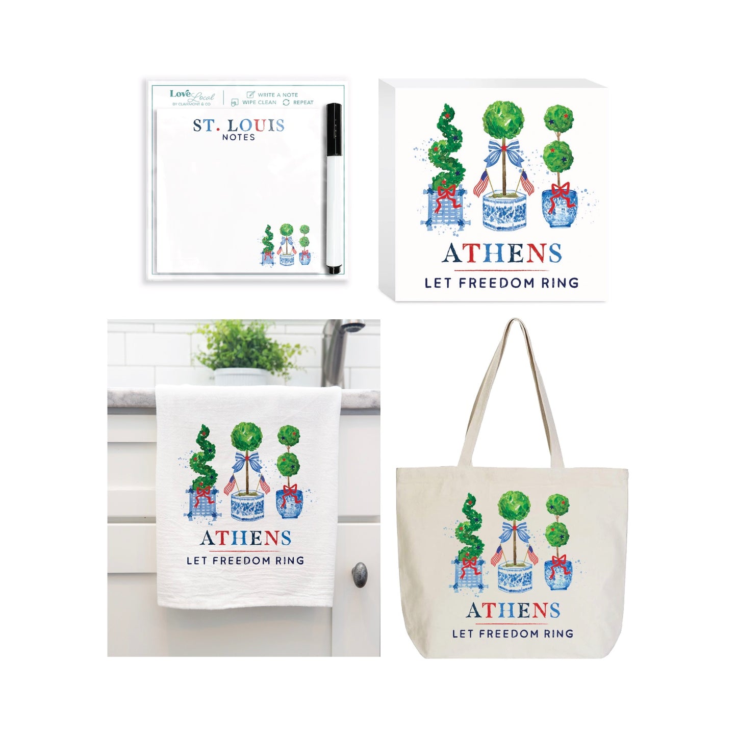 Love+Local Pre-Pack - American Summer Freedom Topiary Products