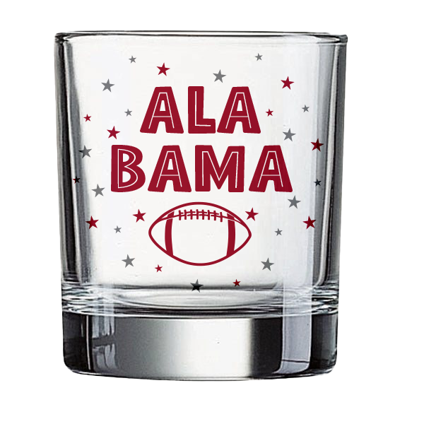 Love Local 11oz Rocks Glass - Game Day Stars