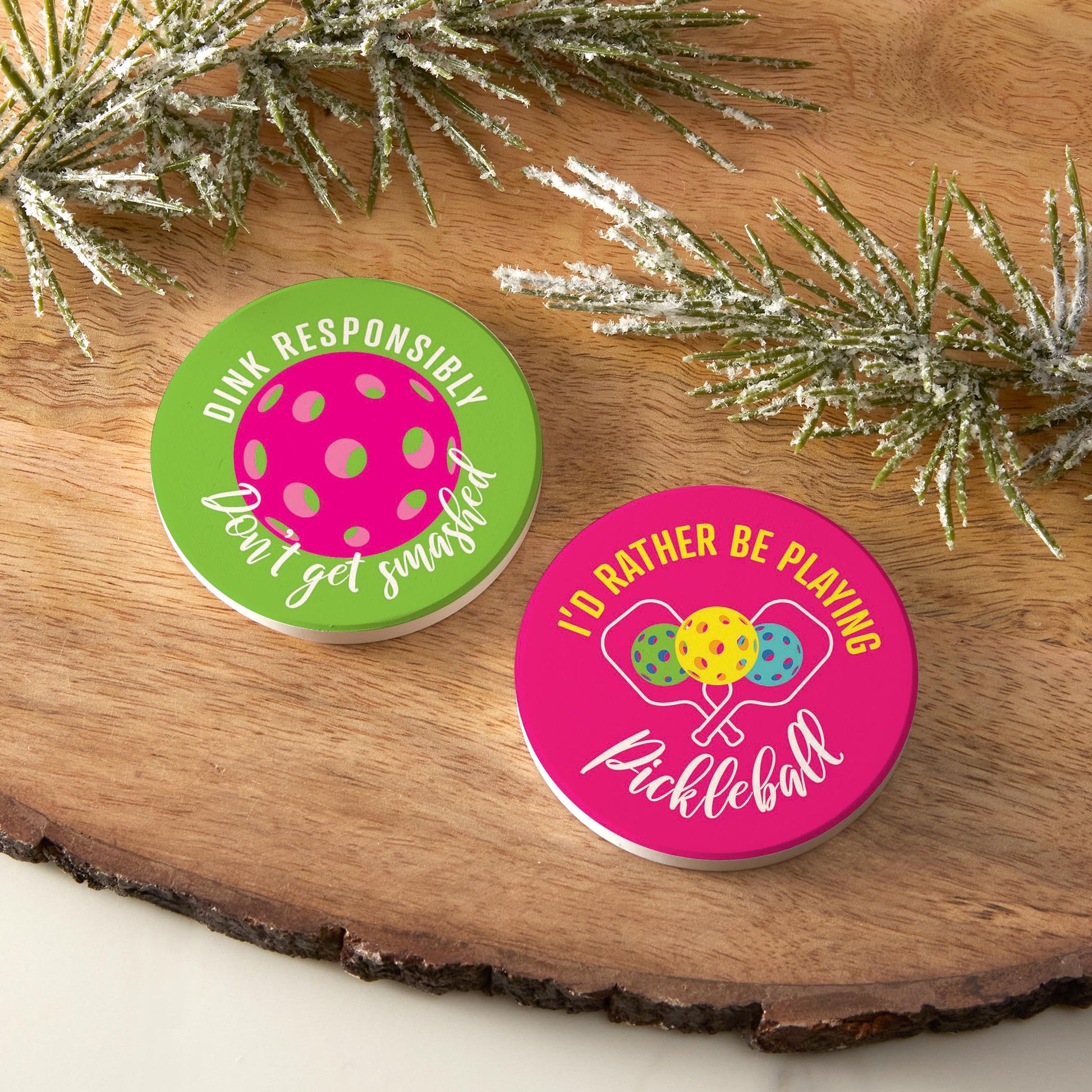 Car Coaster 2-Pack Kalia Lane-Dink Responsibly & Rather Pickleball -6