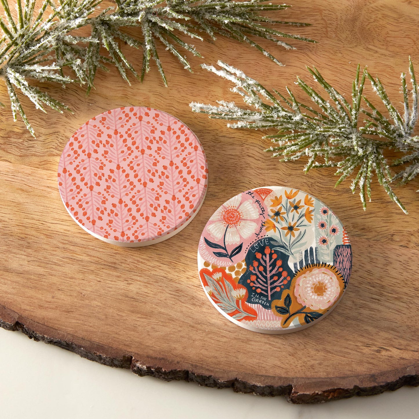 Car Coaster 2-Pack Kalia Lane-Pretty Things Patterns