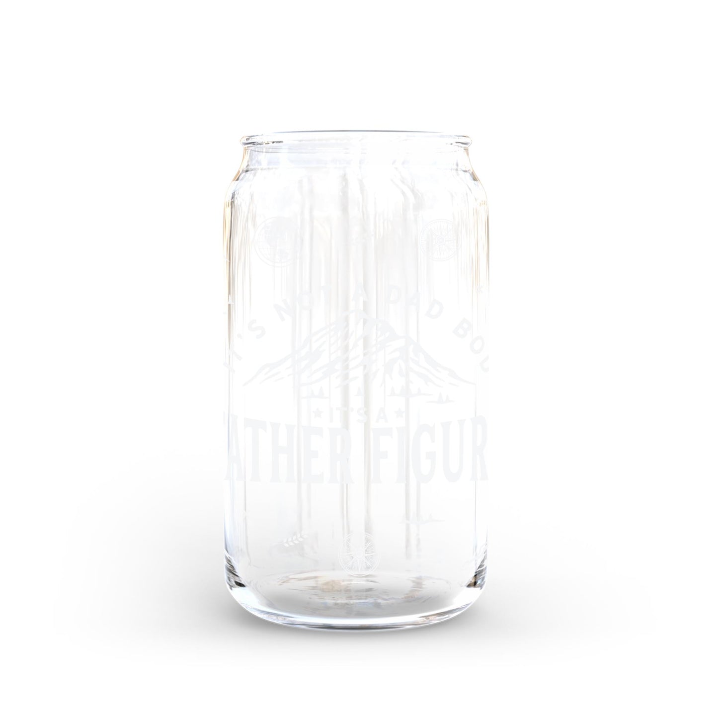 16oz Glass Can-It's Not A Dad Bod -0