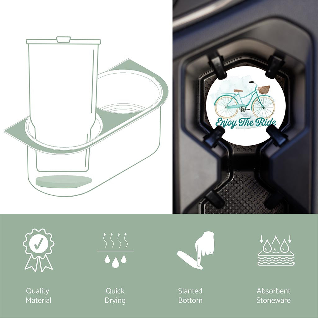 Car Coaster-Enjoy The Ride Bike -6