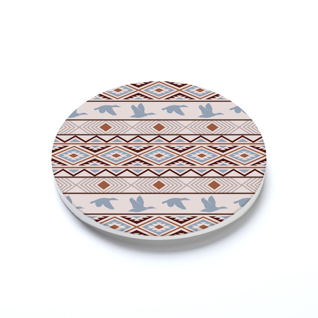 Car Coaster-Cabin Hunting Pattern 2 -1