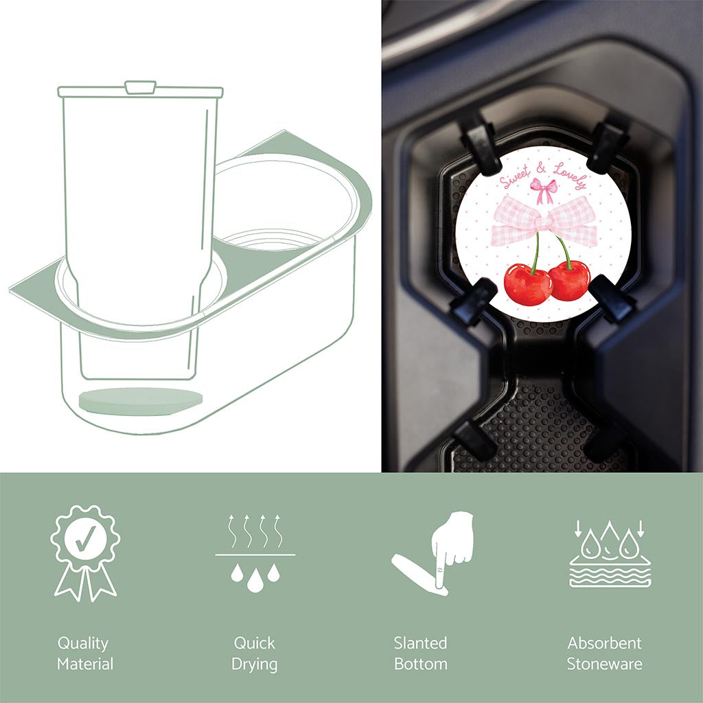 Car Coaster-Sweet & Lovely