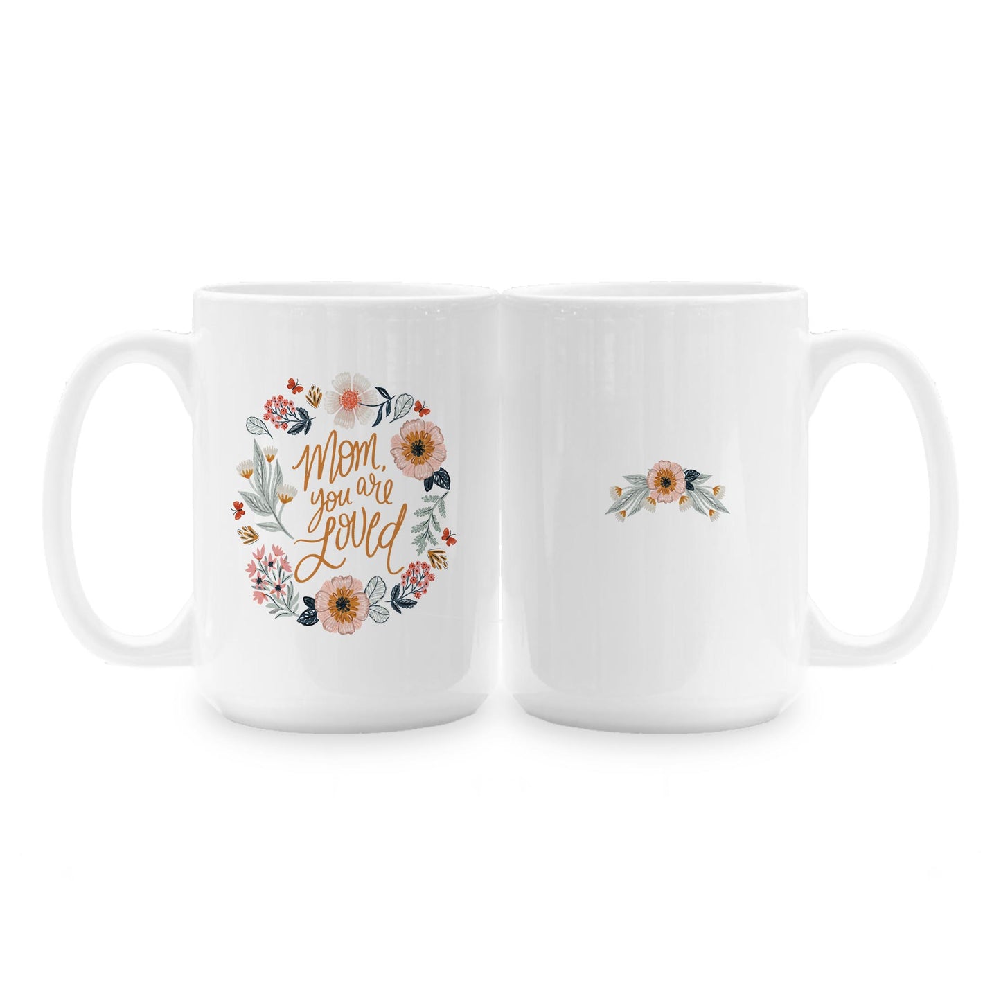 15oz Coffee Mug White-Pretty Things Loved
