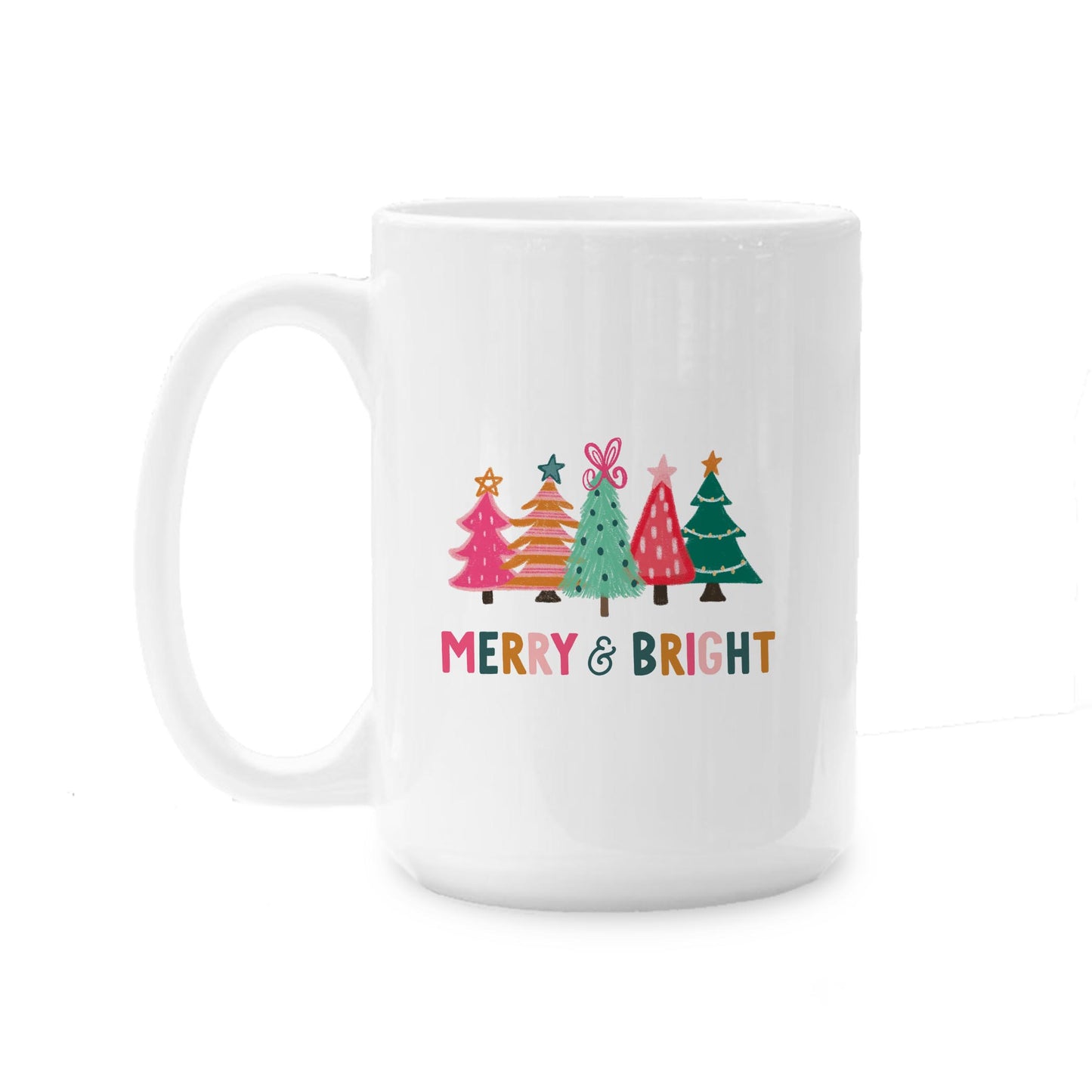 15oz Coffee Mug White-Whimsy Wonderland Bright Merry & Bright -0