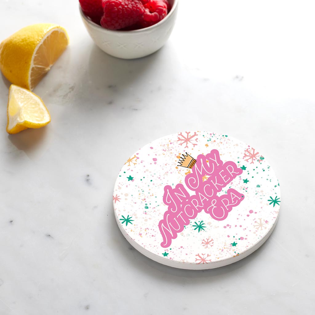 Ceramic Round Coaster-In My Nutcracker Era -4
