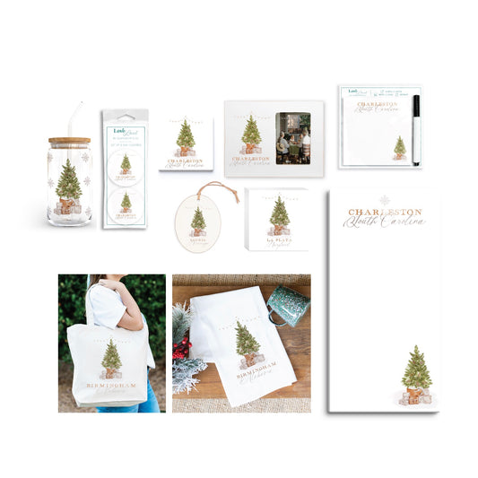 Love+Local Pre-Pack - Christmas Cottage Tree Product