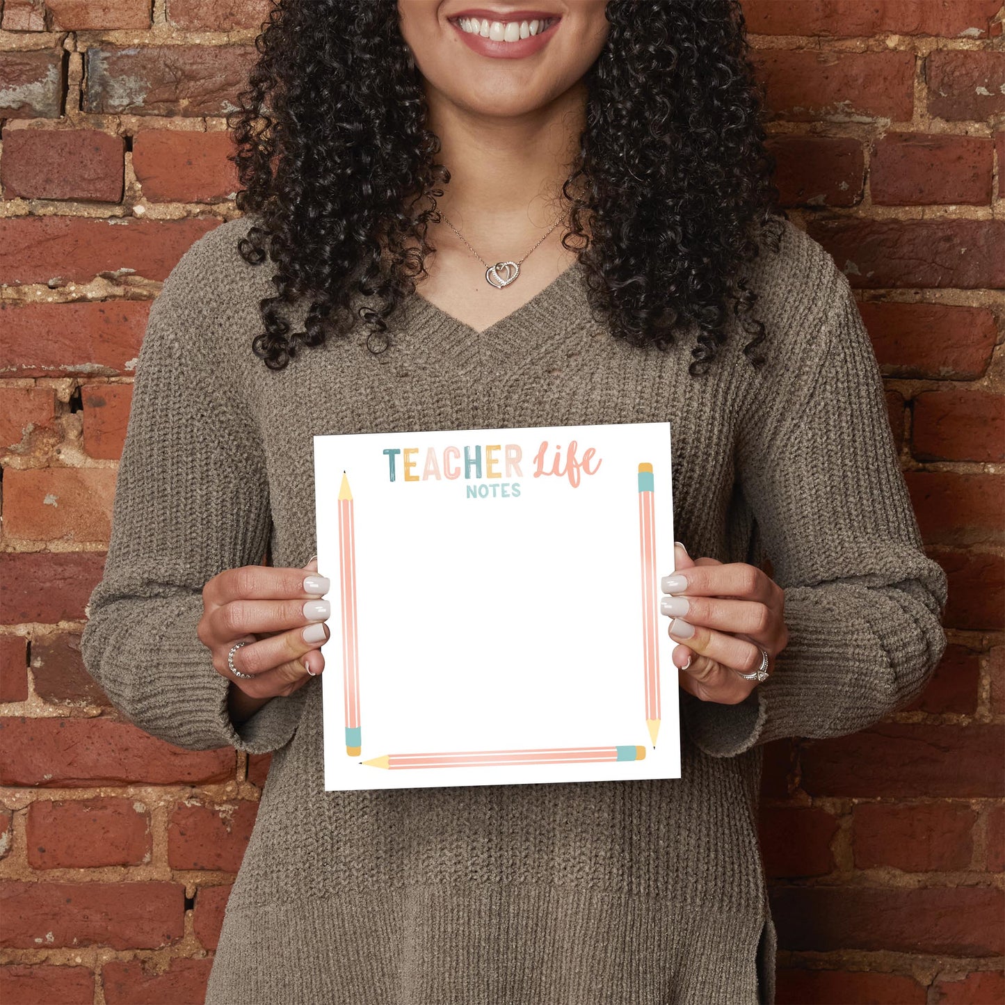 8x8 Glass Dry Erase-Teacher Life Notes