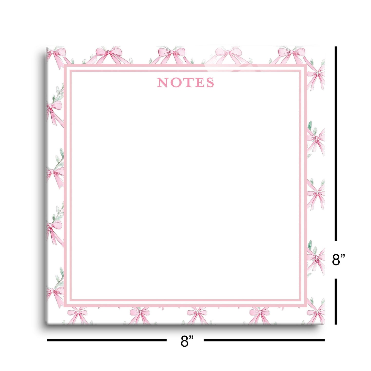 8x8 Glass Dry Erase-Blush & Baubles - A Grand Millennial Christmas -8