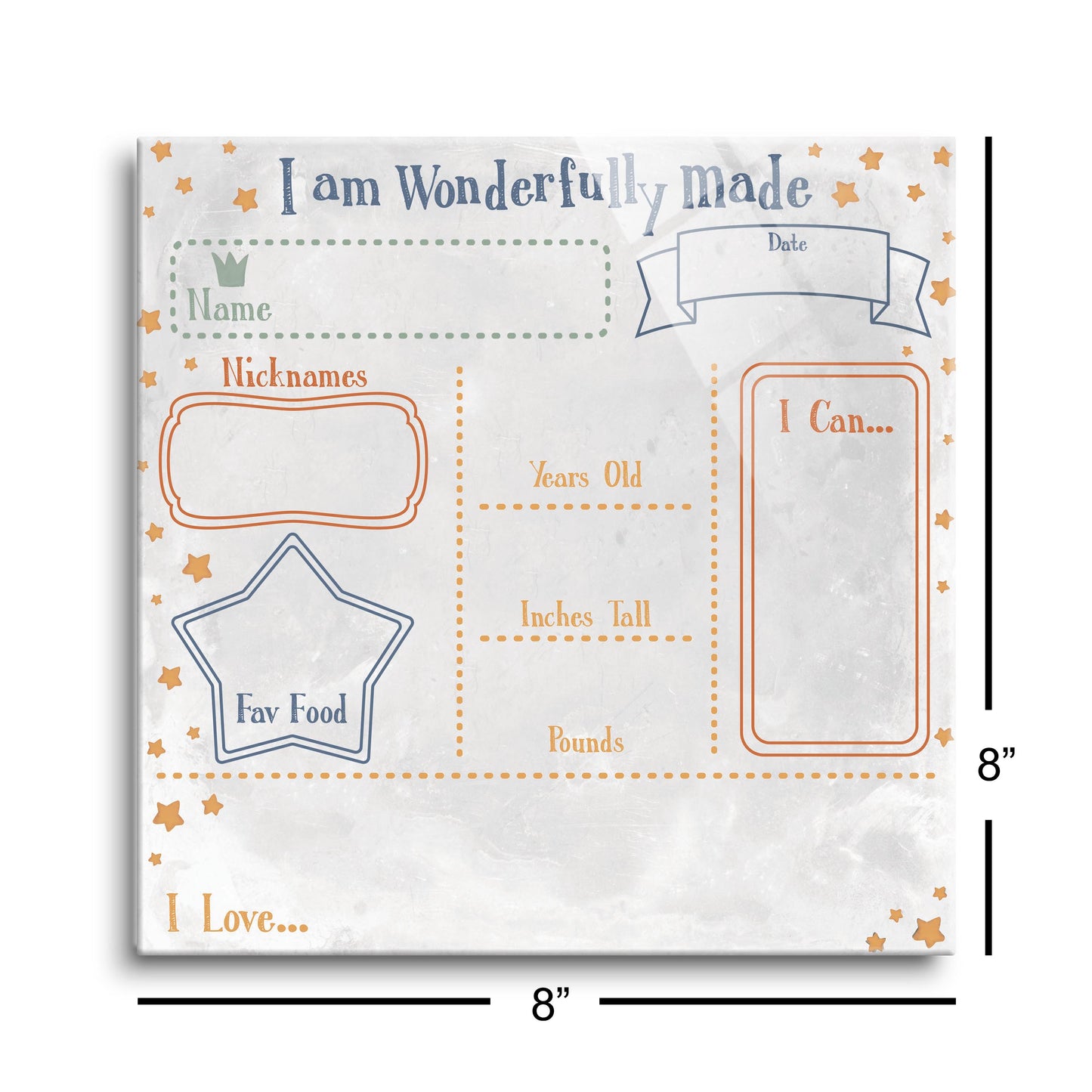 8x8 Glass Dry Erase-Wonderfully Roya Nursery Dashboard Colorful