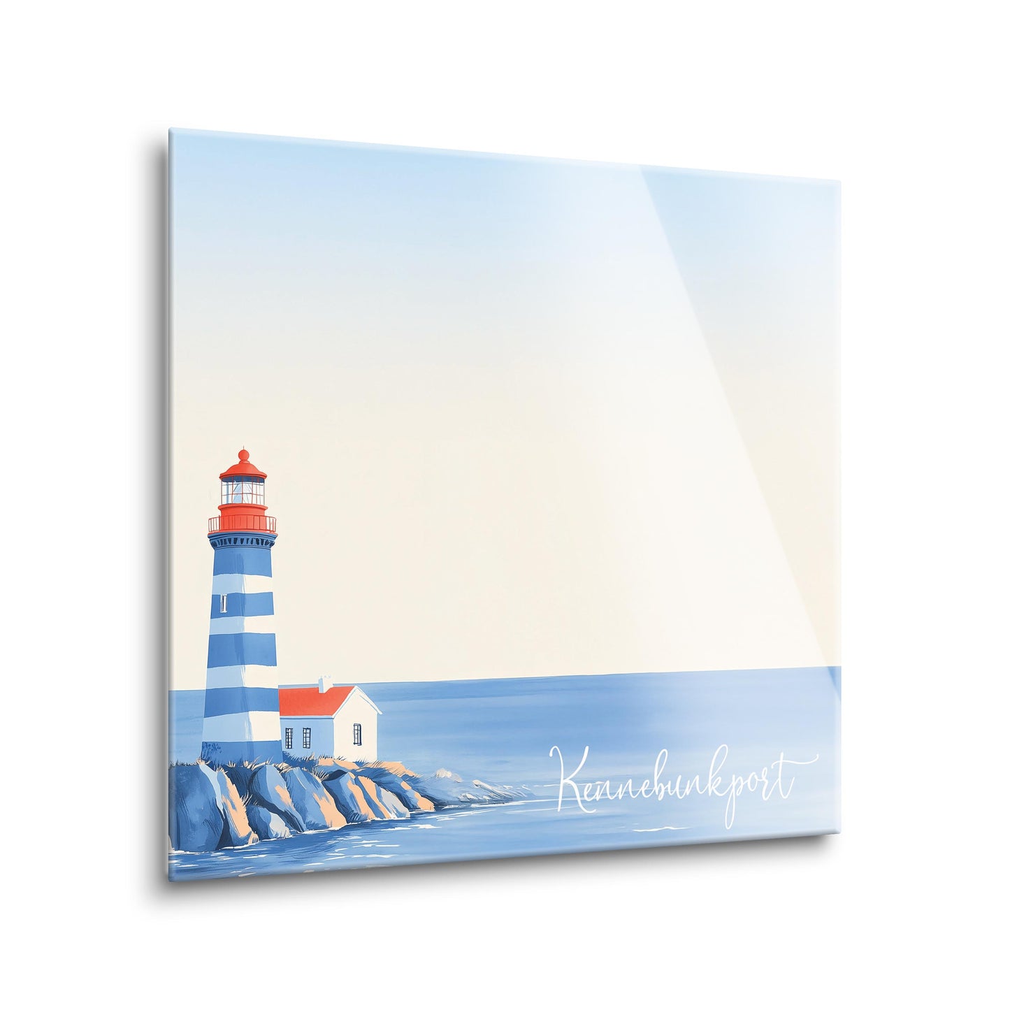 8x8 Glass Dry Erase-Love+Local New England Tides -1