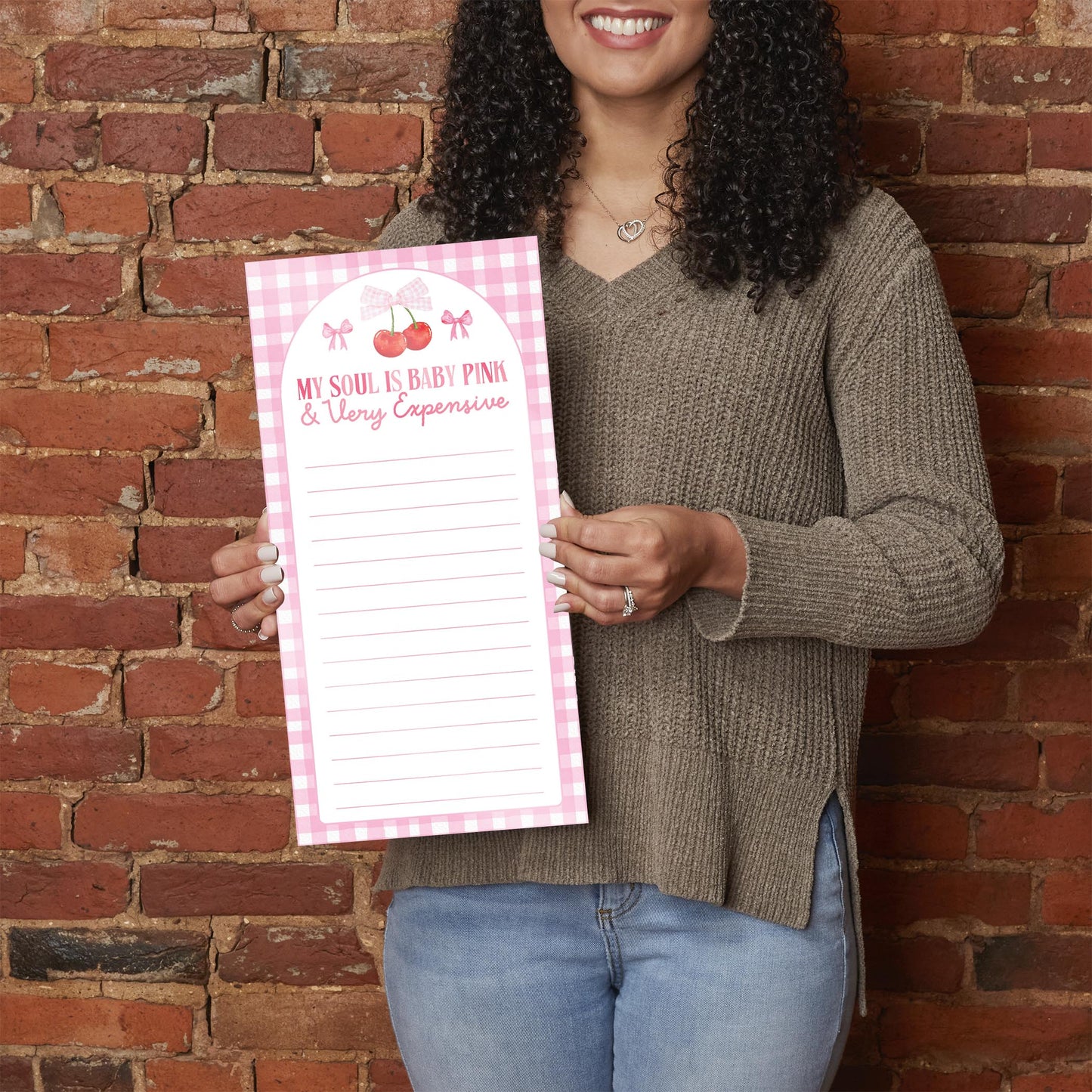 8x16 Glass Dry Erase-My Soul Is Very Expensive Notes