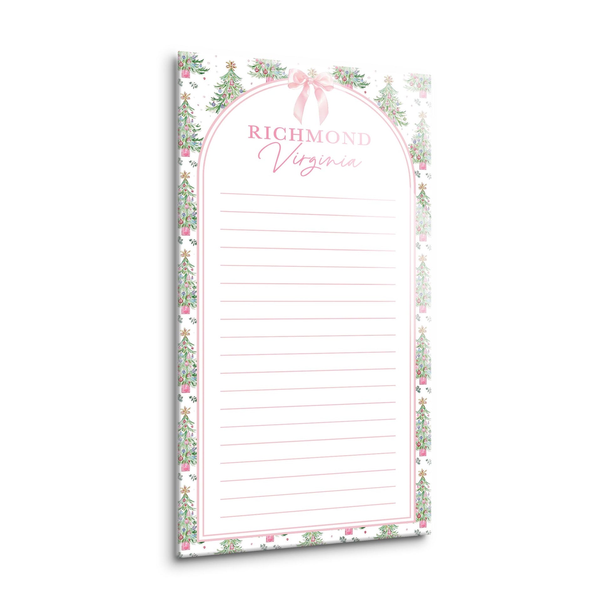 8x16 Glass Dry Erase-Love+Local Blush & Baubles - A Grand Millennial Christmas -1