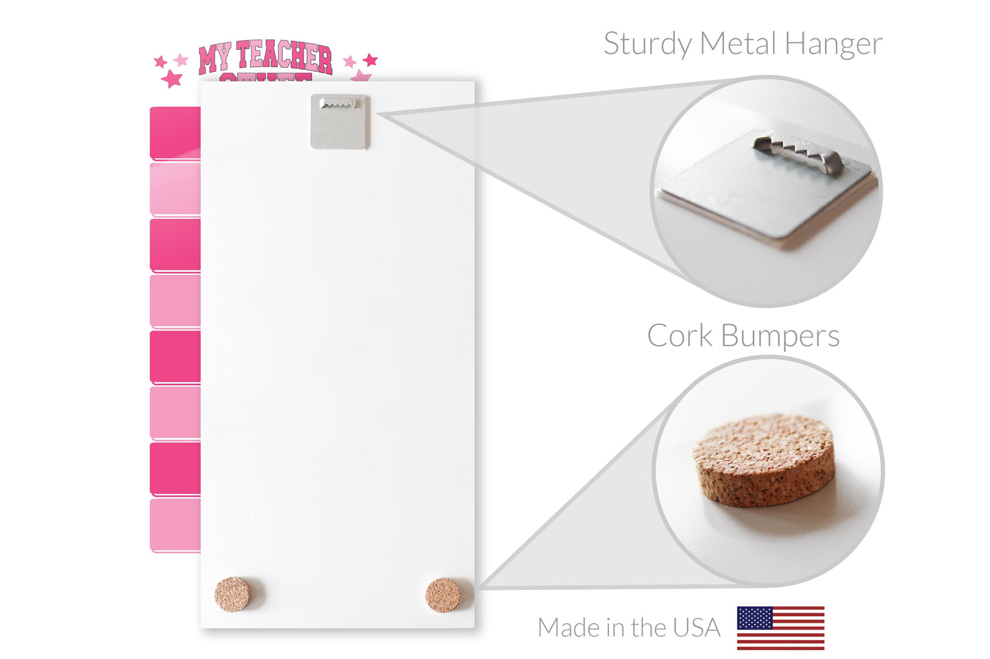 12x24 Glass Dry Erase-Classroom Coquette My Teacher Stuff Weekly Planner -7
