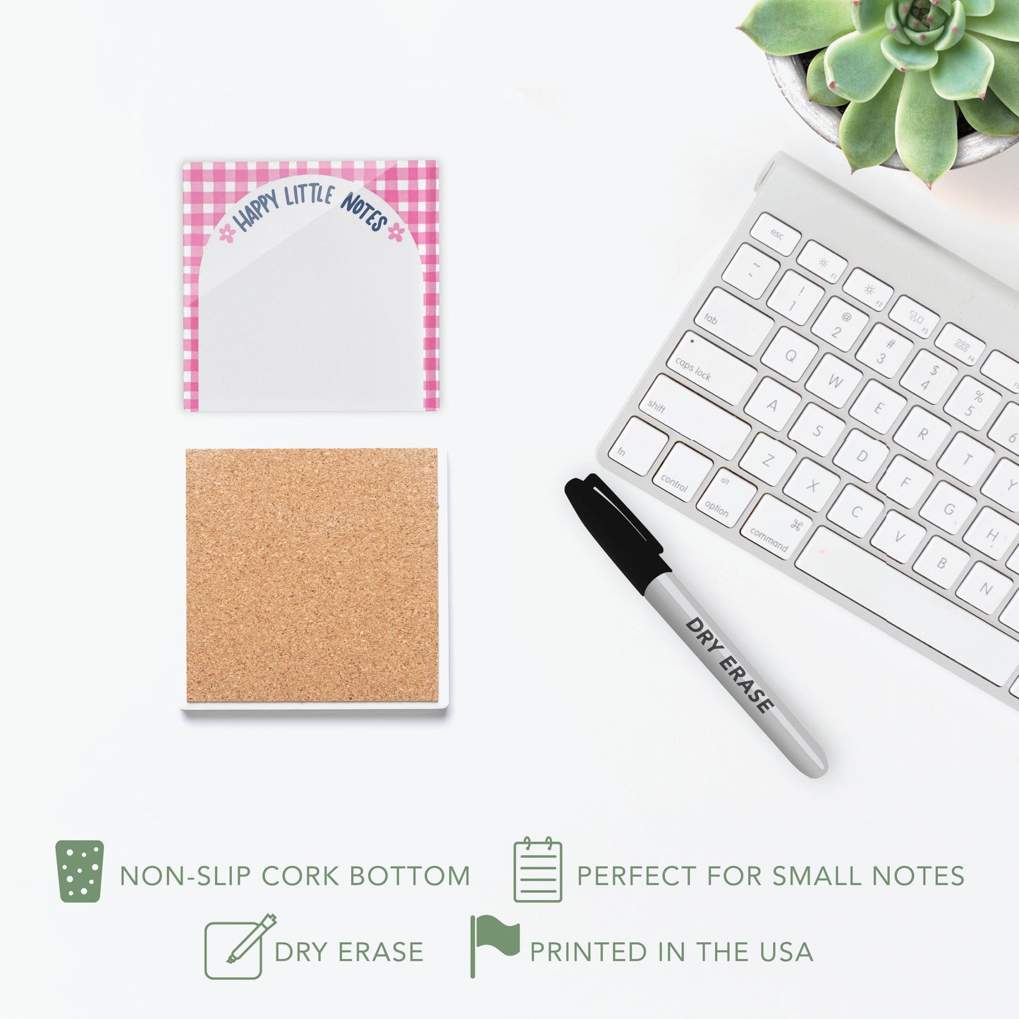 4x4 Clear Reminder Kalia Lane-Happy Little Notes