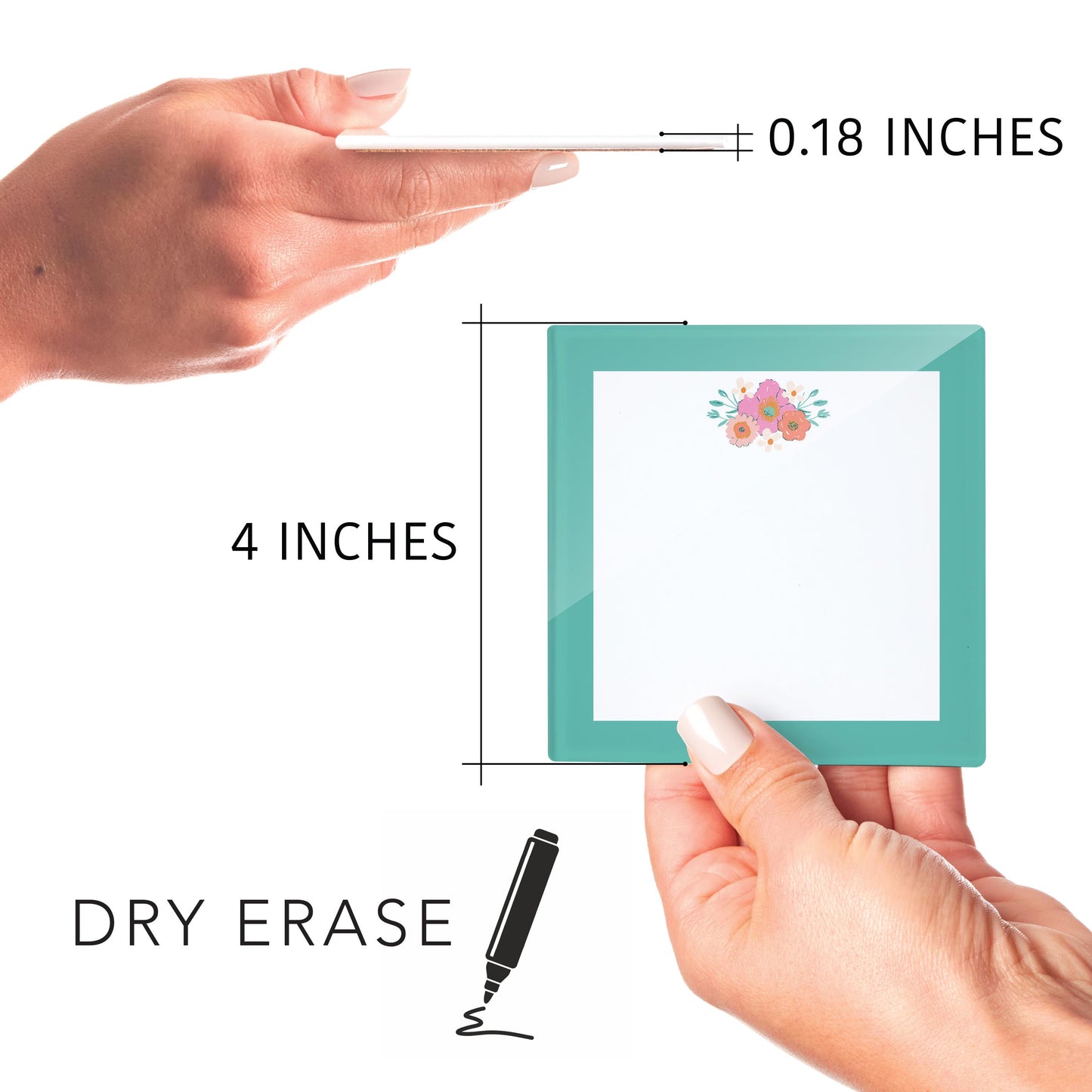 4x4 Clear Reminder Kalia Lane-Kalia Floral Floral Bundle Notes