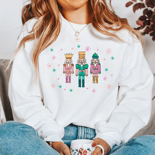 Confetti Nutcracker Graphic Sweatshirt | Nutcracker Trio