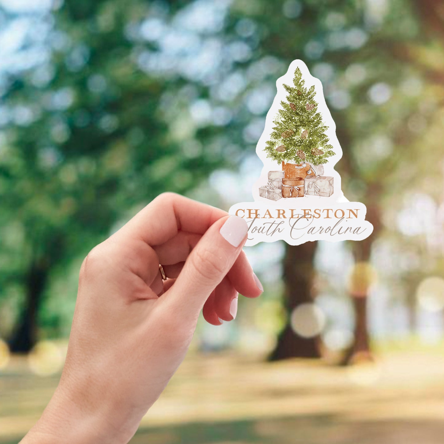Love+Local Vinyl Sticker | Cottage Tree