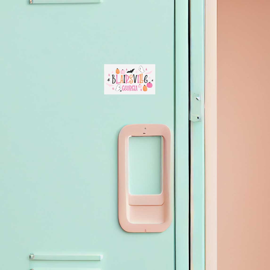 Love+Local Vinyl Magnet | Happy Ghost