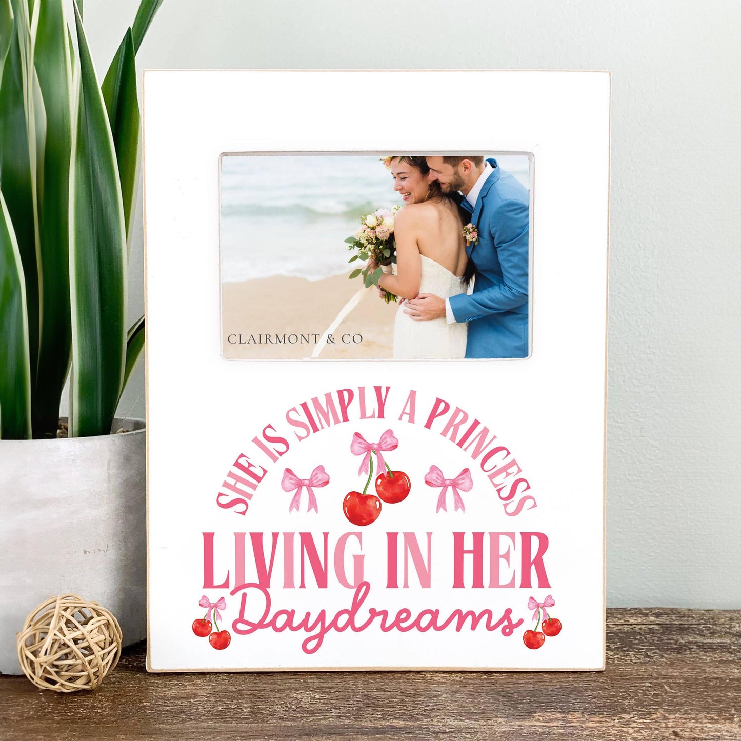 Lily Frame Vertical-Princess Living In Her Daydreams