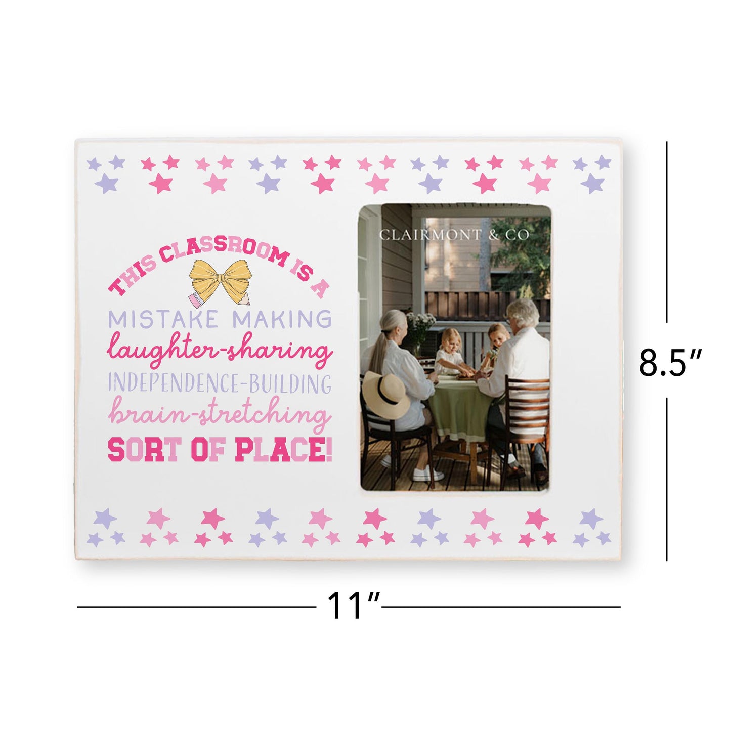 Lily Frame Horizontal-Classroom Coquette This Classroom -6