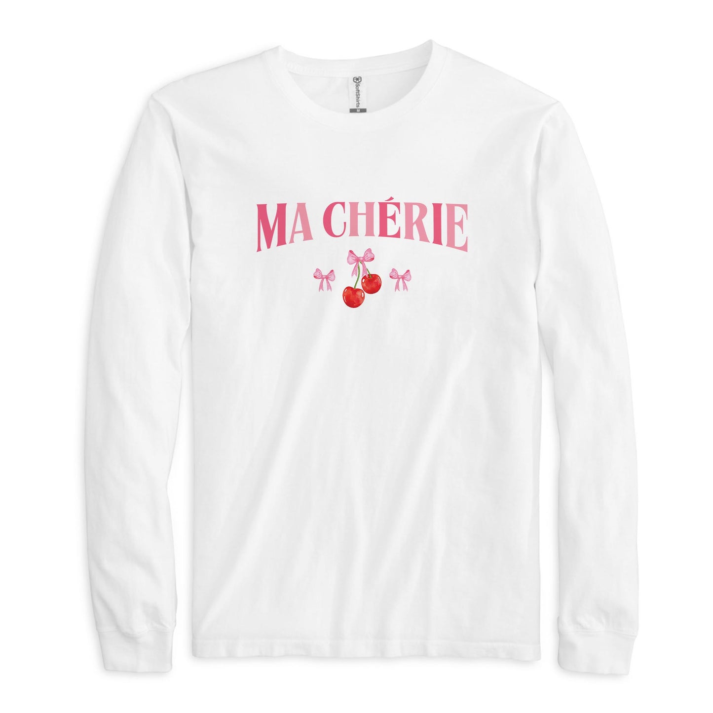 Long Sleeve T-Shirt White-Ma Chérie