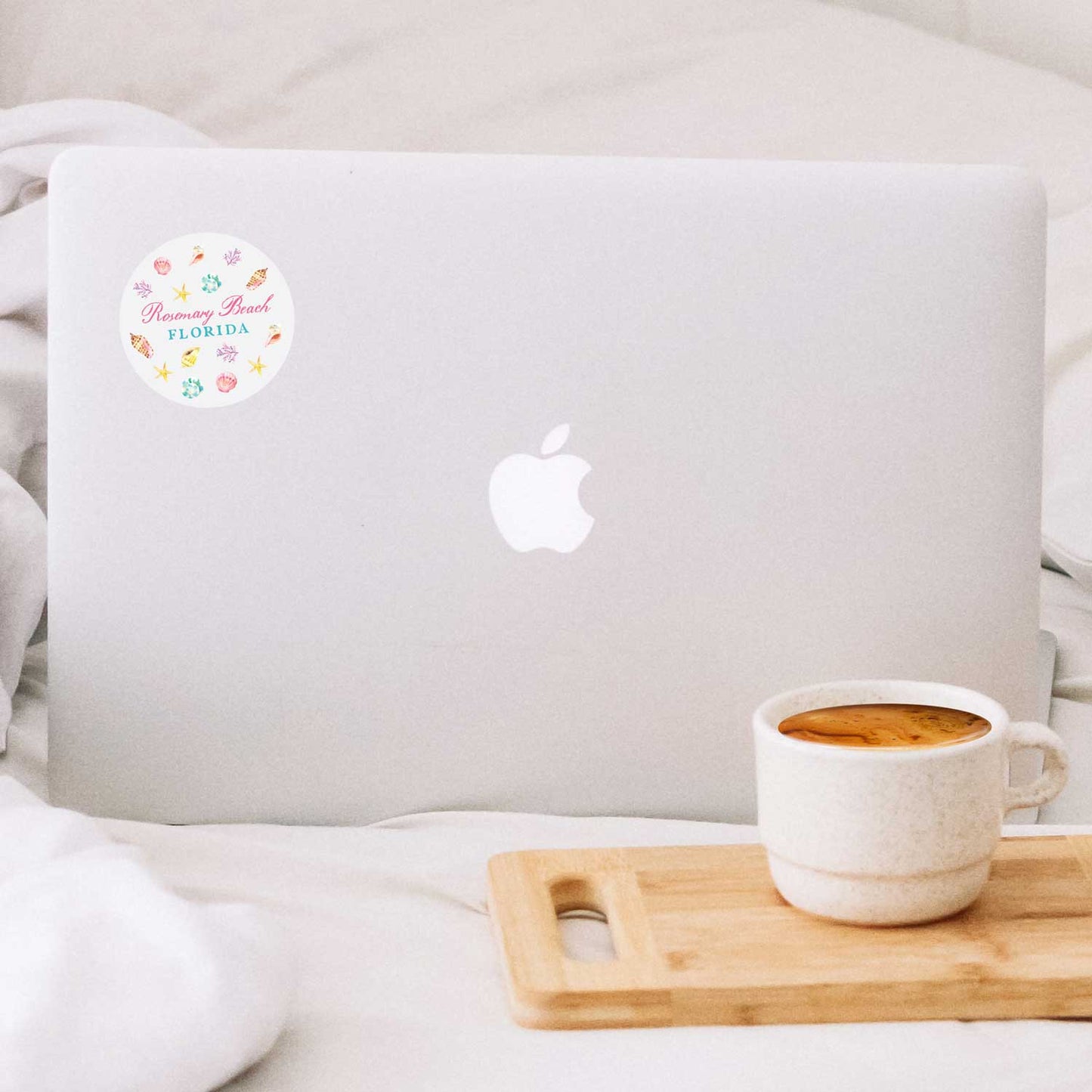 Love+Local Vinyl Sticker | Shells & Shoreline