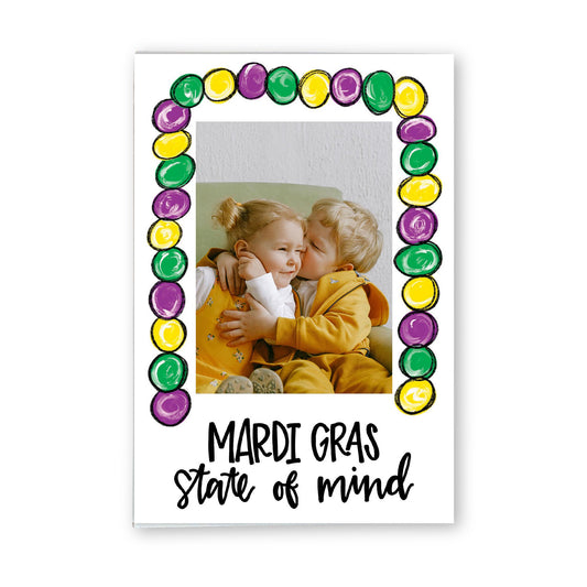 Mini Frame-Mardi Gras State Of Mind