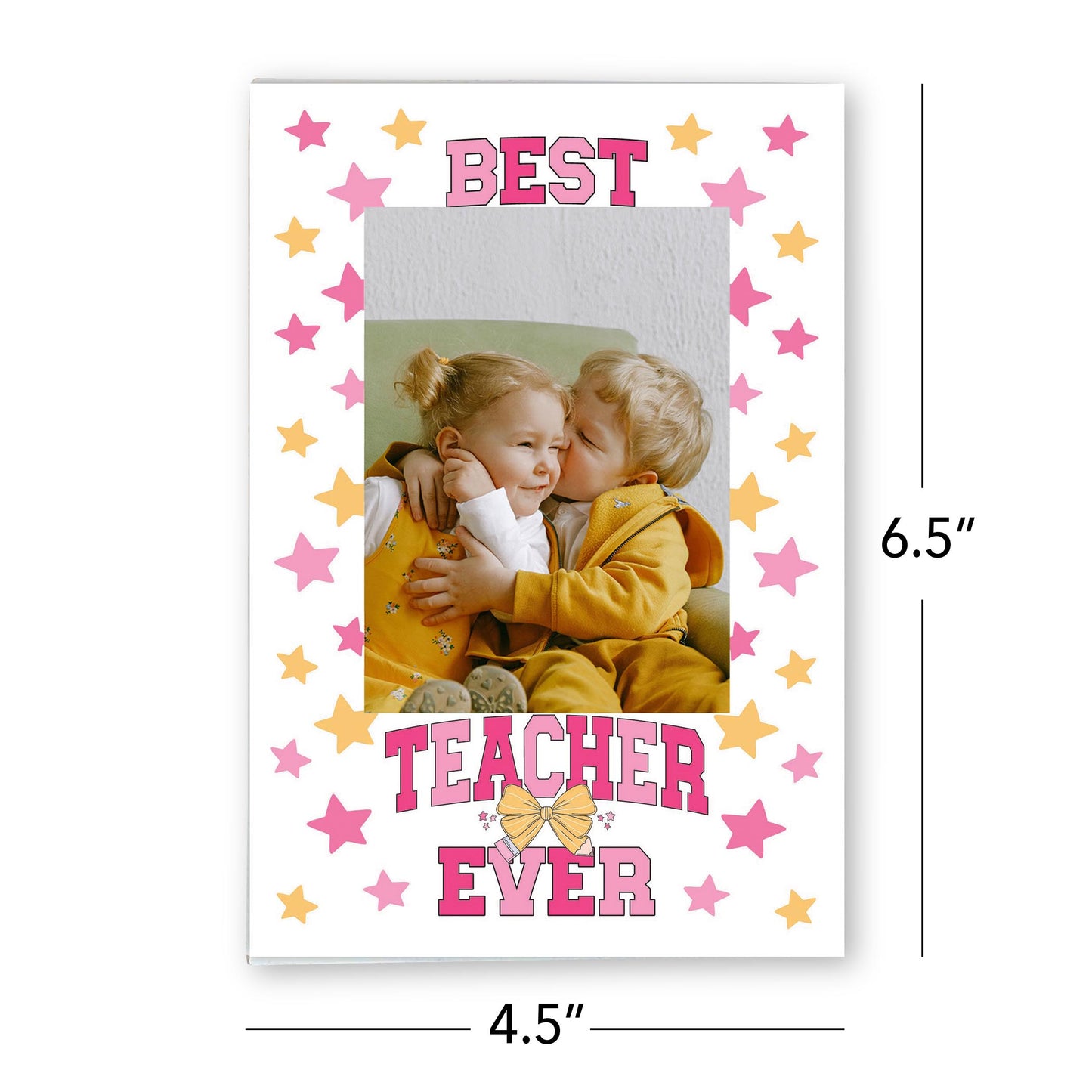 Mini Frame-Classroom Coquette Best Teacher Ever -5
